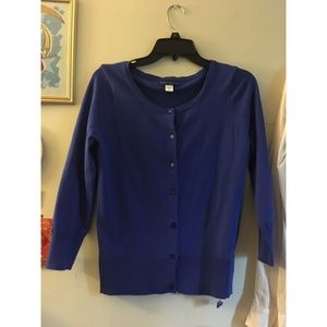 Cobalt blue cardigan